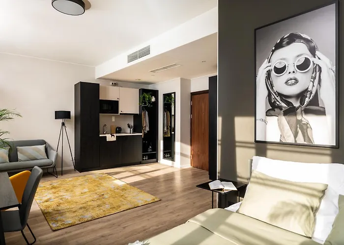 アパートホテル Milestone Center Premium Living By Tribera クラクフ